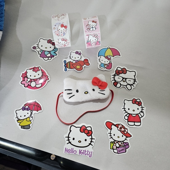 Hello Kitty Plush Doll Sleep Mask American Girl Our Generation L👀K Sanrio - Picture 4 of 10